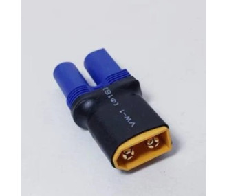 Kurzer Adapter EC5 Buchse auf XT60 Stecker
