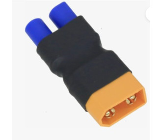 Adaptador corto de EC3 hembra a XT60 macho