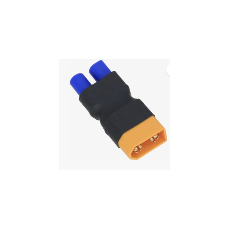 Adaptador corto de EC3 hembra a XT60 macho