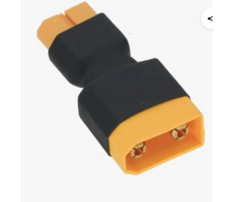 Kurzer Adapter XT60 Buchse auf XT90 Stecker
