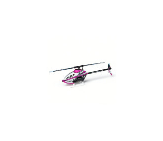 OMPHOBBY M1 V3 PRO - Nebula Pink-BNF Hélicoptère Micro 3D Direct Drive (ExpressLRS Intégré)
