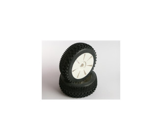 PAIRE PNEUS KIX 1/8 COLLES 17mm