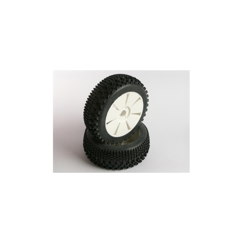 PAIRE PNEUS KIX 1/8 COLLES 17mm
