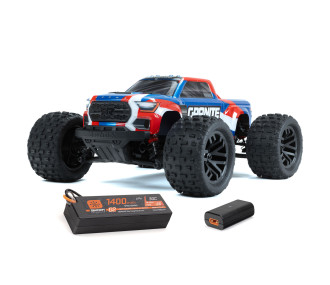 1/18 GRANITE GROM 4X4 RTR Monster Truck Brushed blu (con batteria e caricatore)