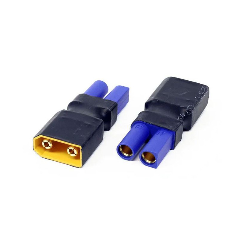 Kurzer Adapter EC5 Buchse auf XT90 Stecker