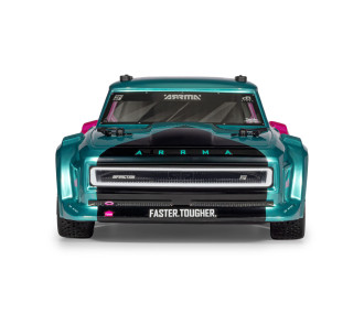 1/8 INFRACTION 223S DSC 4X4 RTR Brushless All-Road Street Bash Truck, Teal/Pink

In Italian:
1/8 INFRACTION 223S DSC 4X4 RTR Brushless All-Road Street Bash Truck, Turchese/Rosa