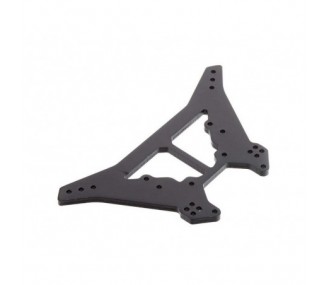 ARRMA AR330222 Rear Shock Tower L Aluminum Black Kraton