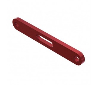ARRMA AR330445 Soporte de Suspensión RR de Aluminio Rojo 4x4