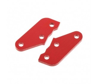 ARRMA AR340072 Piastra di sterzo A alluminio rosso (2)