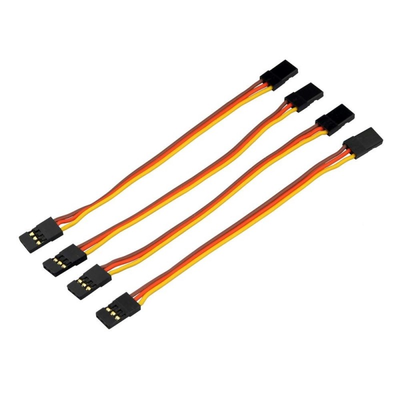 Patchkabel UNI/JR 10cm 0.25mm² - 4 Stk.