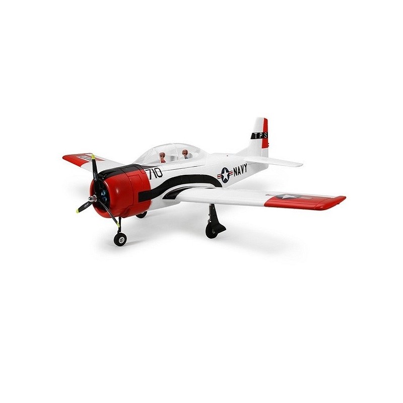 Flugzeug Dynam T28 Trojan V2 PNP rot ca.1.27m