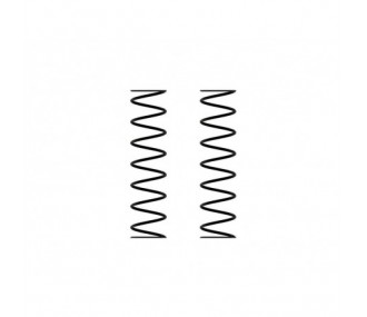 Muelles de amortiguador ARRMA: 130 mm 2,15 N/mm (19,03 lb/pulg)(2)