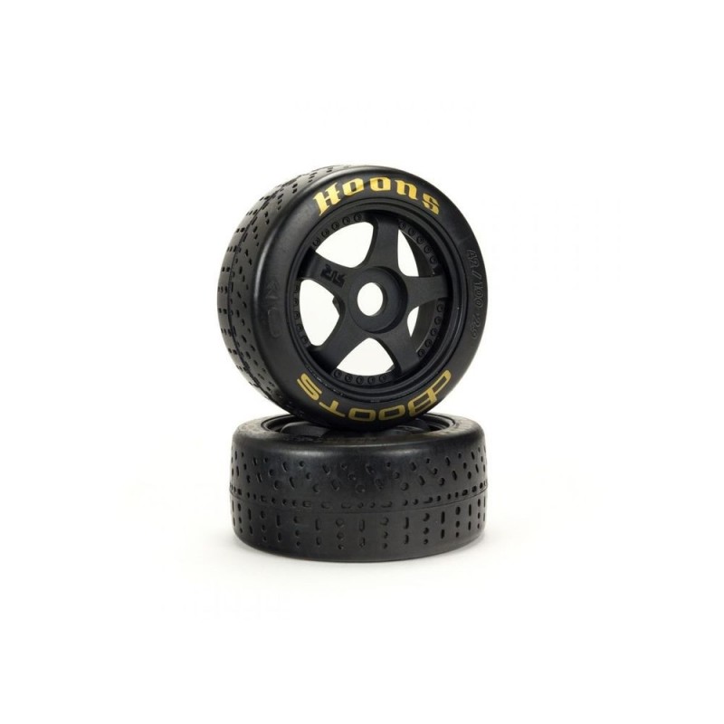ARRMA dBoots Hoons 42/100mm Gold Belted Tires with 2.9" 5-Spoke Wheels (2)