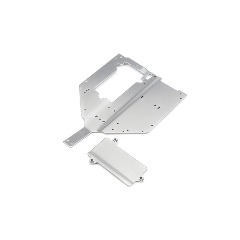 LOSI - Baja Rey - Placa de bastidor y tapa de motor