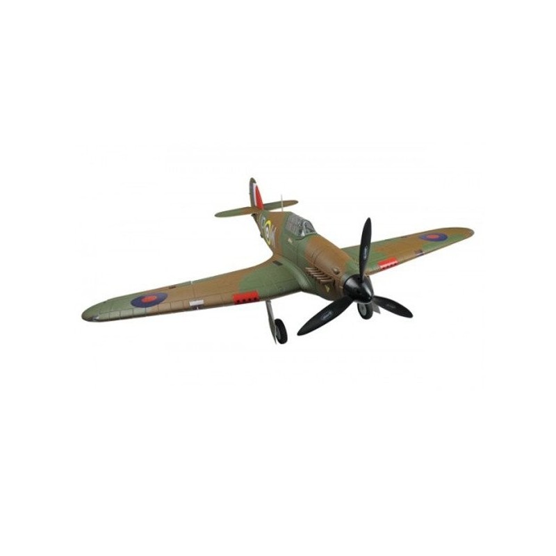 Avion Dynam Hawker Hurricane V2 PNP env 1.25m