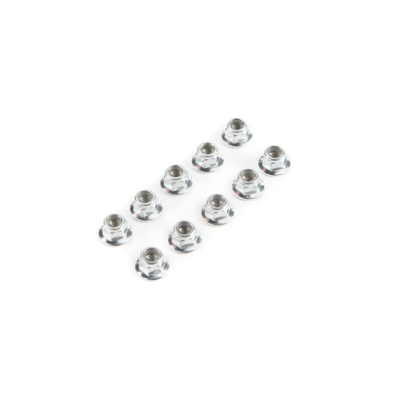 LOSI - Tuerca ranurada autoblocante M5 x 0,8 mm (10)