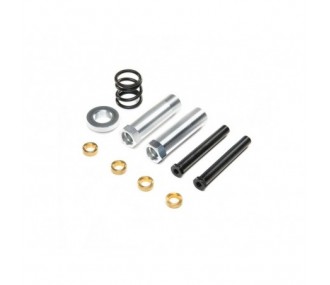 LOSI - Steering Post, Tube, Servo Saver Spring Set: DBXL-E 2.0