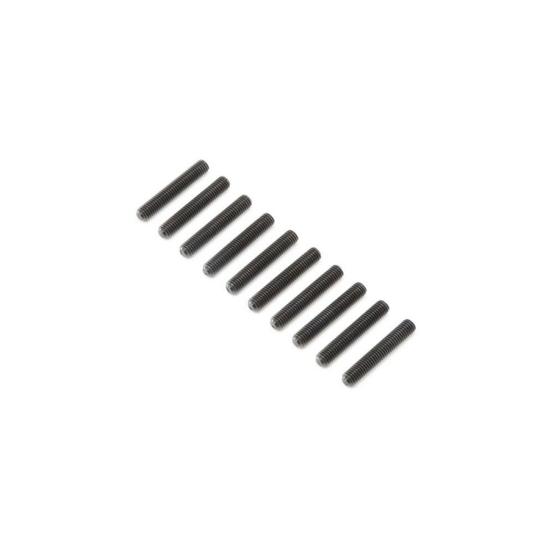 LOSI - Set Screws, Steel, Black Oxide, Flat Point, M5 x 30mm (10)