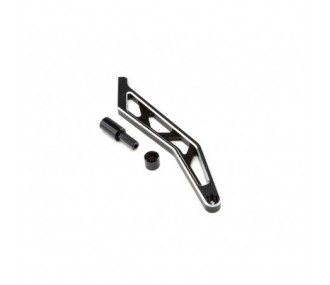 LOSI - MTXL - Renfort châssis, arrière, noir, aluminium