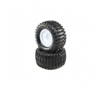 LOSI - Reifen, Mounted (2): TENACITY Monster Truck