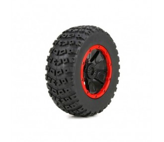 LOSI - 1/5 4WD - Pneu monté sur jante (g et d ) La paire