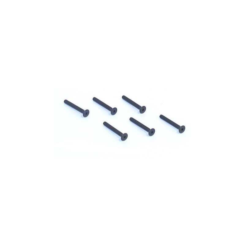 LOSI - Tornillo de cabeza plana, 4-40 x 7/8