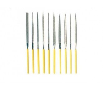 Diamond Needle File 140mm - 10pcs
