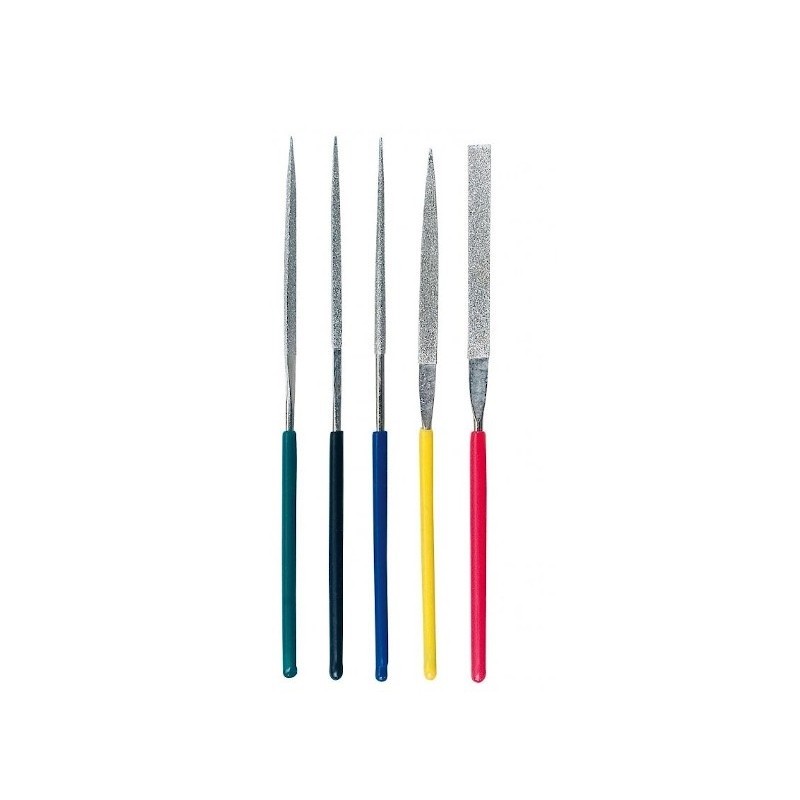 Lima ad ago diamantata 100 mm - 5 pezzi