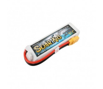 Batterie Gens Ace Soaring lipo 4S 14.8V 3300mAh 30C prise XT90
