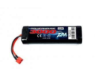 Batteria NiMh Deans T2M 7,2V 3000mAh