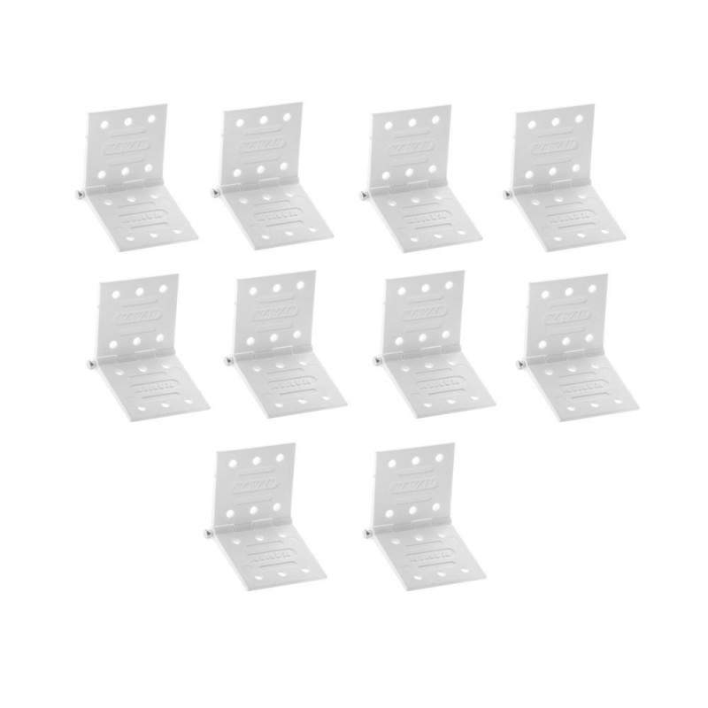 Bisagras planas de nylon 39x20mm (10 uds.) - KAVAN