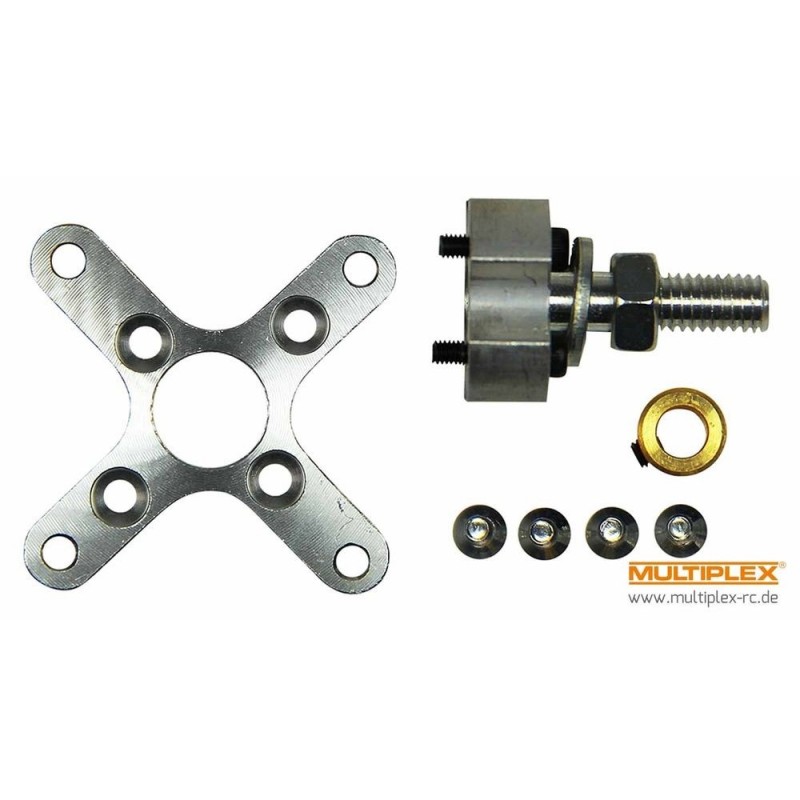 Propeller holder and Multiplex fixation cross ROXXY BL D35