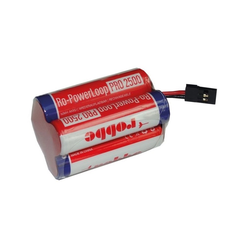 Batterie 4,8V 2500mAh NiMh AA bloc RO-POWER LOOP ROBBE