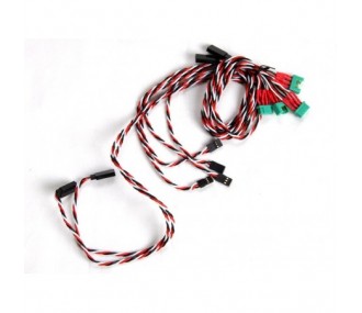 Faisceau cables & prises pour planeur 2,5m