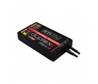 REX 3 A20 Duplex 2.4EX Jeti 3 Channel Receiver