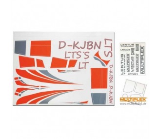 Planche d´autocollants LENTUS Multiplex