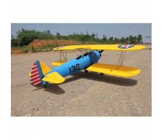 Flugzeug Dynam PT-17 Blau PNP ca. 1.30m