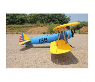 Avion Dynam PT-17 Bleu PNP env. 1.30m
