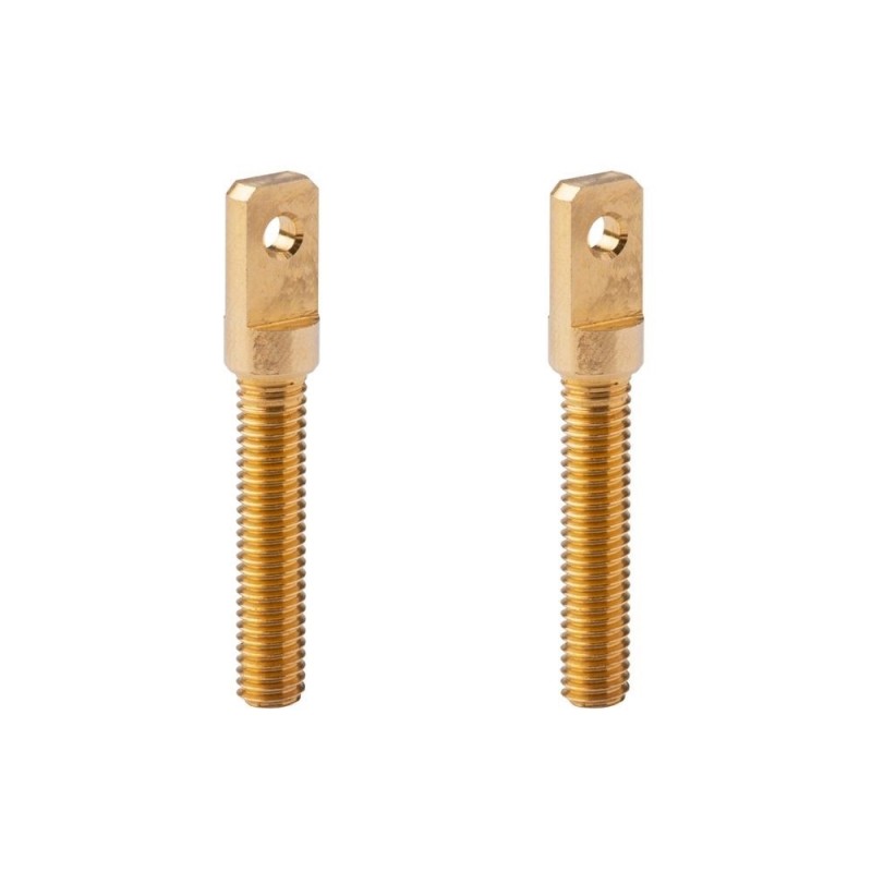 Kasperle Messing zum Anschrauben ø3mm KAVAN (2Stk)