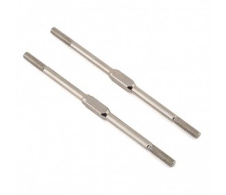 ARRMA Steel Turnbuckle M4x95mm Silver (2) - ARA340175