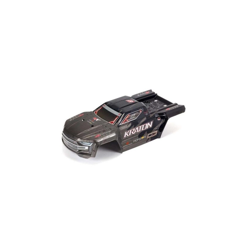 ARRMA KRATON 1/8 EXB Verniciato Decalcato Corpo Rifinito Nero - ARA406159