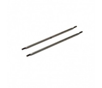 AXIAL Stainless Steel M6 x 162mm Link (2pcs): SCX10III - AXI234019