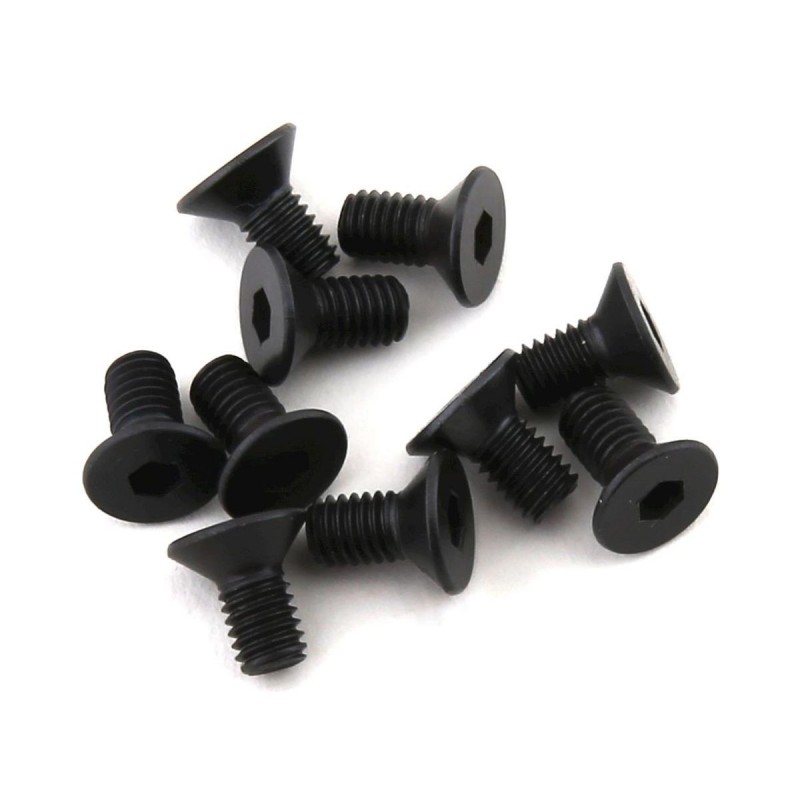 AXIAL M3 x 6 mm, vite a testa piatta (10) - AXI235174