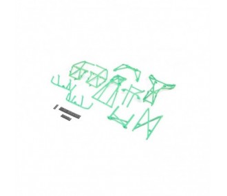 LOS241027 - LOS241027 - Cage Set, Complete, Green: LMT Losi