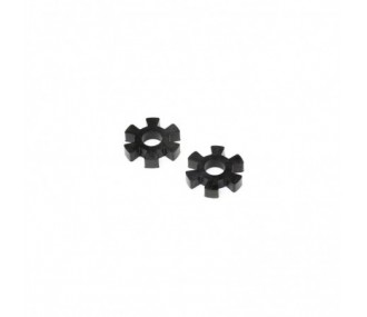 LOS242045 - LOS242045 - Amortiguador de goma Cush Drive, Med (2): LMT Losi