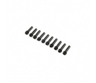 LOS343201 - LOS343201 - 12mm Wheel Hex Screw Pin (10): LMT Losi