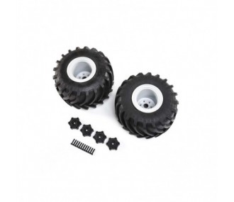 LOS43034 - LOS43034 - Neumáticos montados para Monster Truck, I/D: LMT Losi