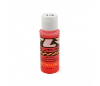 TLR74000 - Silikonöl für Stoßdämpfer, 15wt, 60 ml TLR