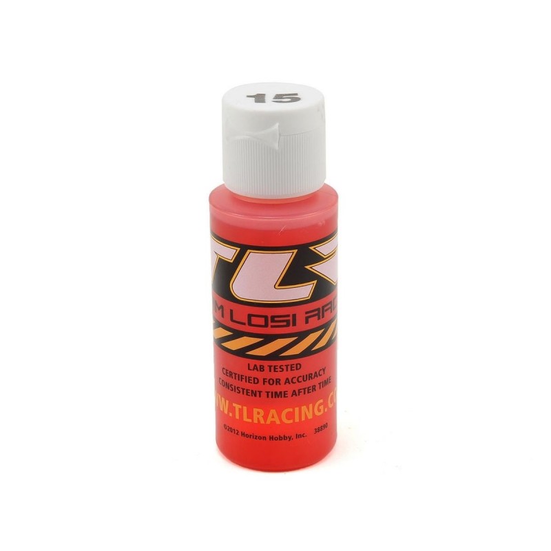 TLR74000 - Silikonöl für Stoßdämpfer, 15wt, 60 ml TLR