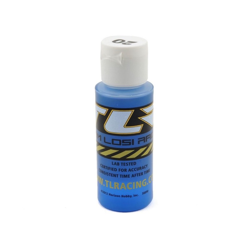 TLR74002 - Silikonöl für Stoßdämpfer, 20wt, 60 ml TLR